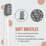 Electric Toothbrush Replacement Heads for Clean-Care ET 730 | Pack of 3