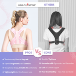 Posture Corrector For Women | Back Pain Relief Products with Premium Back Support Belt | Soft Spandex Neoprene Material - PC-850