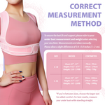 Posture Corrector For Women | Back Pain Relief Products with Premium Back Support Belt | Soft Spandex Neoprene Material - PC-850