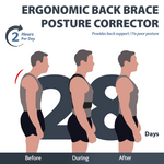 Posture Corrector For Men | Back Pain Relief Products with Premium Back Support Belt | Exclsuive Double Y Structure - PC-860