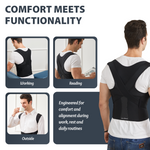 Posture Corrector For Men | Back Pain Relief Products with Premium Back Support Belt | Exclsuive Double Y Structure - PC-860