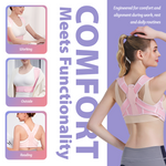 Posture Corrector For Women | Back Pain Relief Products with Premium Back Support Belt | Soft Spandex Neoprene Material - PC-850