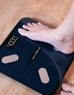 HealthU+ Smart Bluetooth Weighing Scale with Heart-Rate BS 181