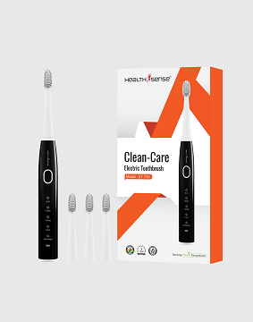 Electric Toothbrush Rechargeable Sonic Brush for Adult | 4 Brush Heads | IPX7 Waterproof | 5 Operational Modes | 1 Year Warranty – Clean-Care ET 730