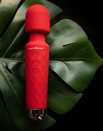 Magic-Vibe HM 260 Cordless Handheld Personal Body Massager-Cherry