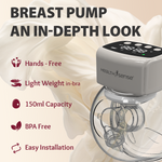 Wearable Electric Breast Pump with Touch Button (BP 601)