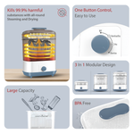 HealthSense Sterilizer & Dryer for feeding bottles – BS 10