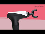 HM 280 Healthsense Gun Massager Machine for Pain Relief with 5 Massage Heads Massager (Black & Grey)