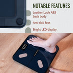 HealthU+ Smart Bluetooth Weighing Scale with Heart-Rate BS 181