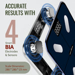 HealthU+ Smart Bluetooth Weighing Scale with Heart-Rate BS 181