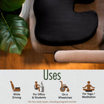 Soft-Spot CC 50 Orthopedic Non-Slip Coccyx Seat Cushion