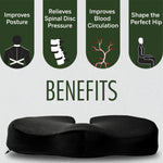 Soft-Spot CC 50 Orthopedic Non-Slip Coccyx Seat Cushion