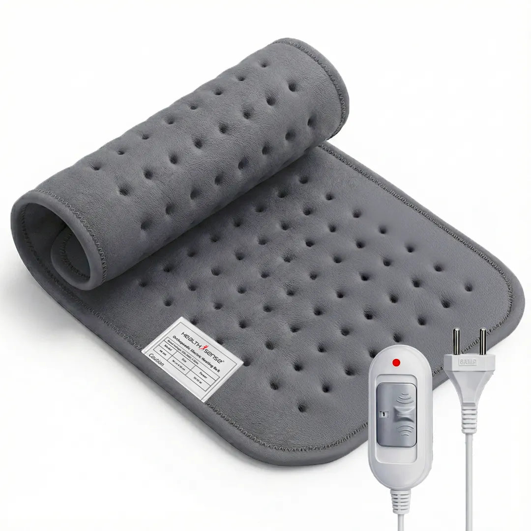 HealthSense Electric Heating Pad for Back Pain & Body Pain Relief | Orthopaedic Heating Pad with 3 Heat Settings | Even Heat Distribution | Flexible & Comfortable Design | Overheat Protection | 1-Year Warranty | Heat-Mate HB 300