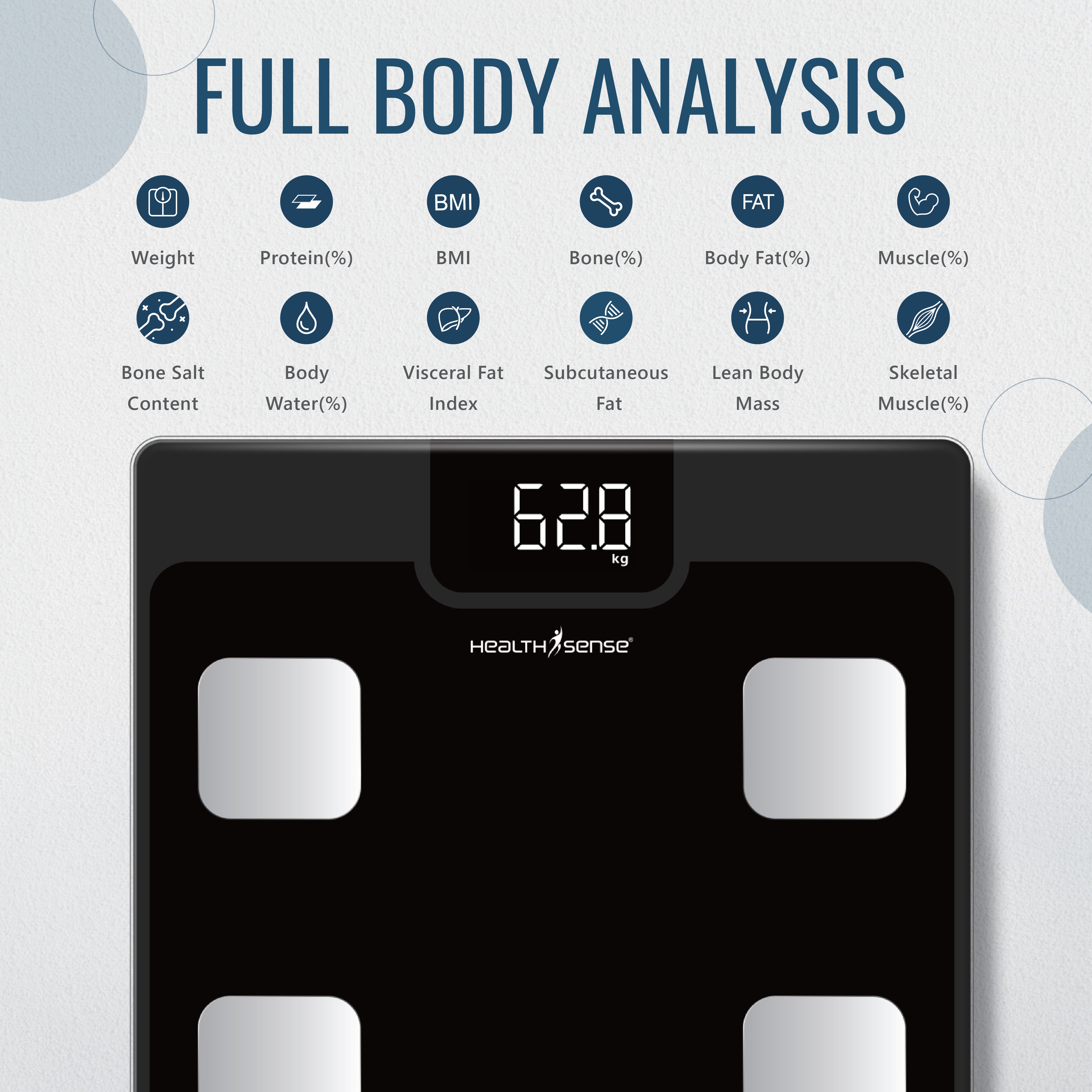 Moving Life Smart Bluetooth Weighing Scale BS 161
