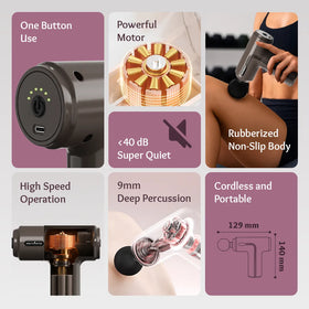 Percussion Gun Massager machine for Full Body Pain Relief for Men & Women HM140