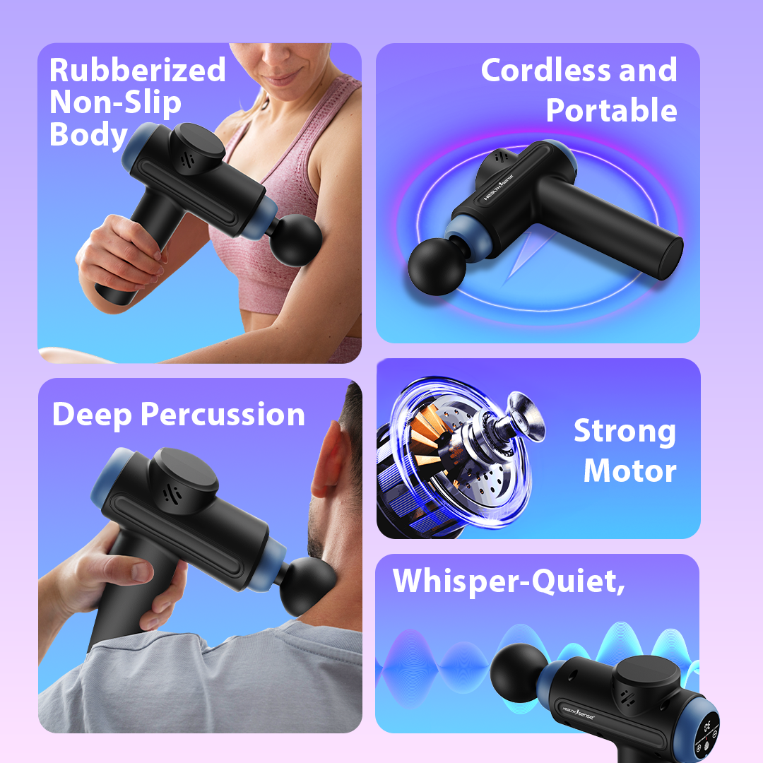 HM 285 Percussion Gun Massager machine for Full Body Pain Relief