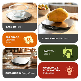 Digital Kitchen Weighing Scale KS90