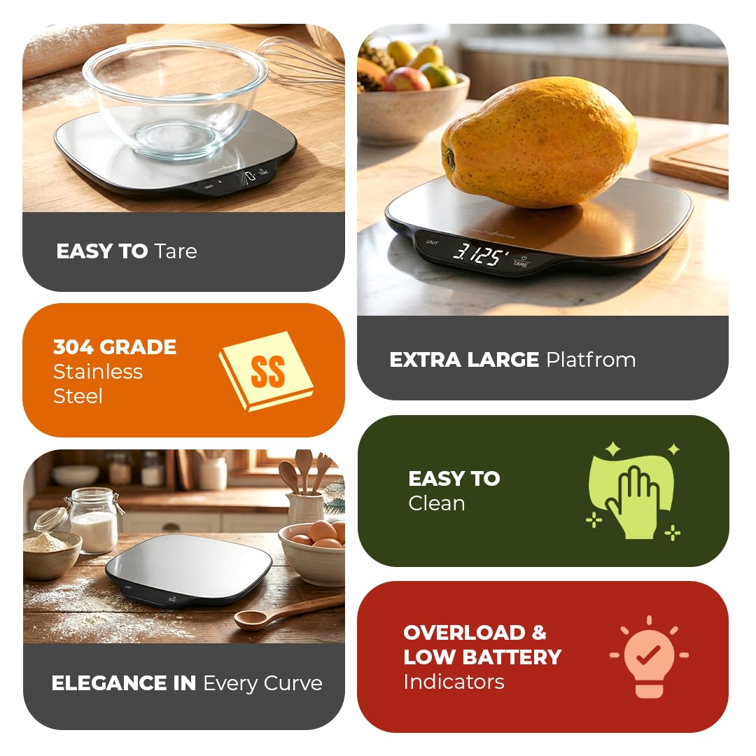 Digital Kitchen Weighing Scale KS90