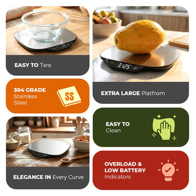 Digital Kitchen Weighing Scale KS90