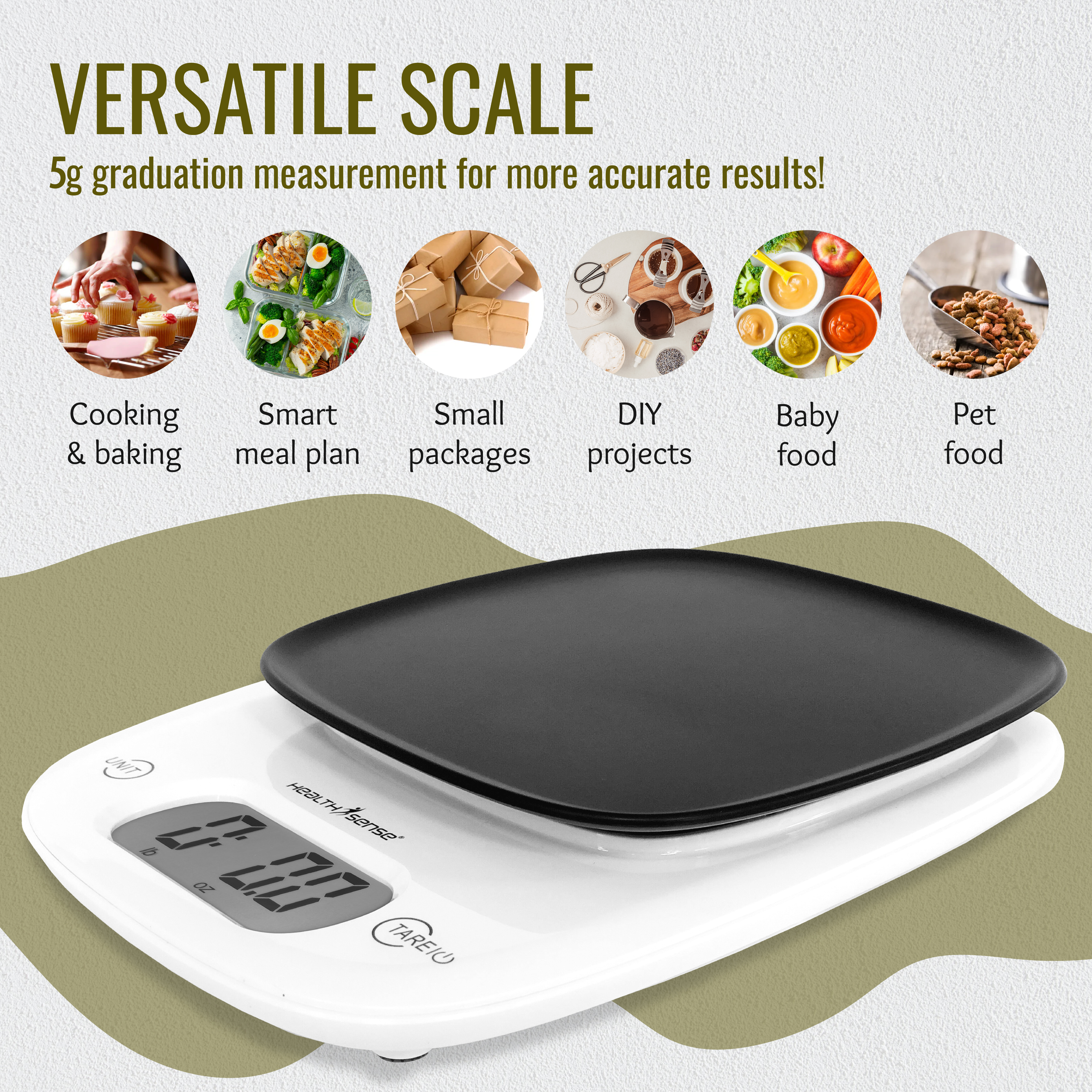 Chef-Mate KS 63 Digital Kitchen Weighing Scale
