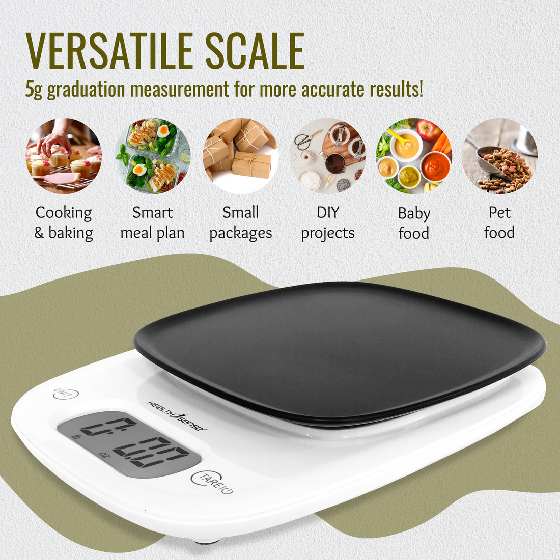 Chef-Mate KS 63 Digital Kitchen Weighing Scale