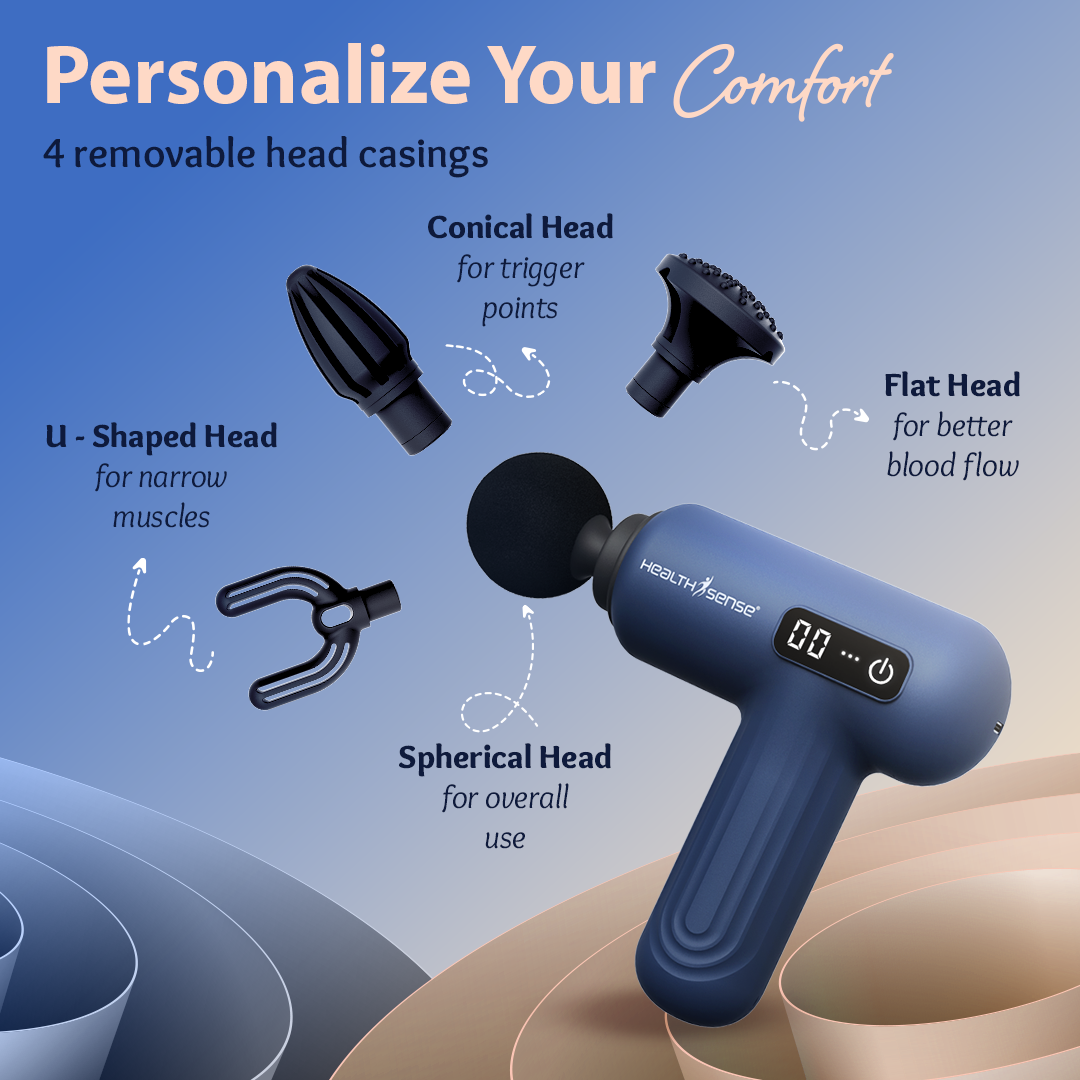 Percussion Massage Gun for Deep Tissue Pain Relief HM170