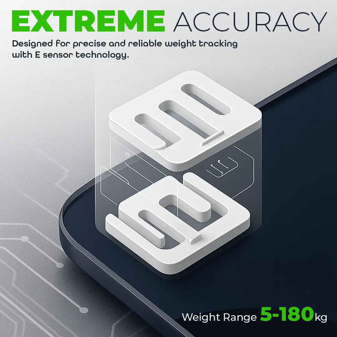 HealthSense Weight Machine for Body Weight| Digital Weighing Scale for home with Step-On Technology,Tempered Glass, Room Temperatur LCD Display,180kg Capacity & 1-Year Warranty| Dura-Glass PS115 Neo