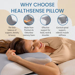 HealthSense Luxury Memory Foam Pillows - CP 40