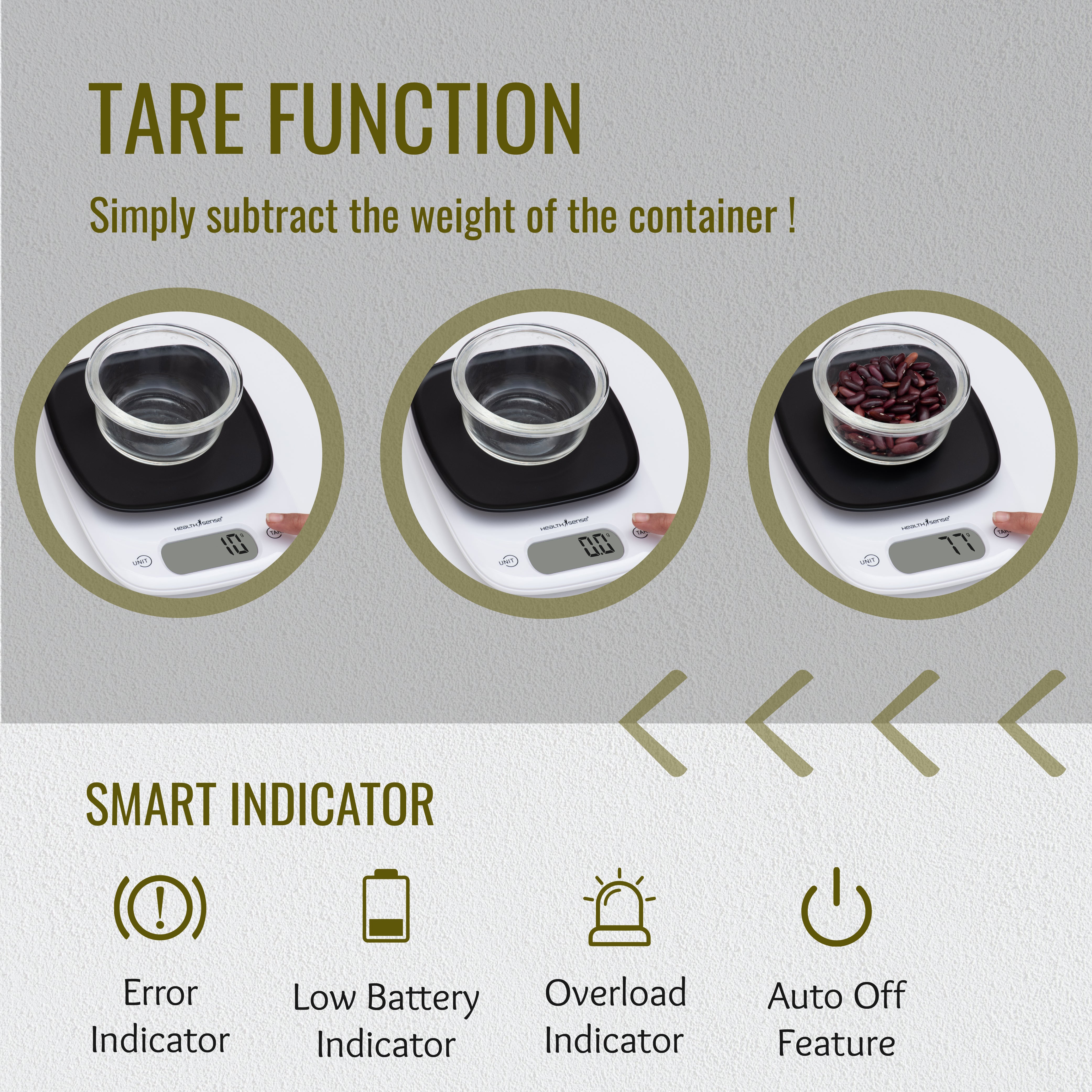 Chef-Mate KS 63 Digital Kitchen Weighing Scale