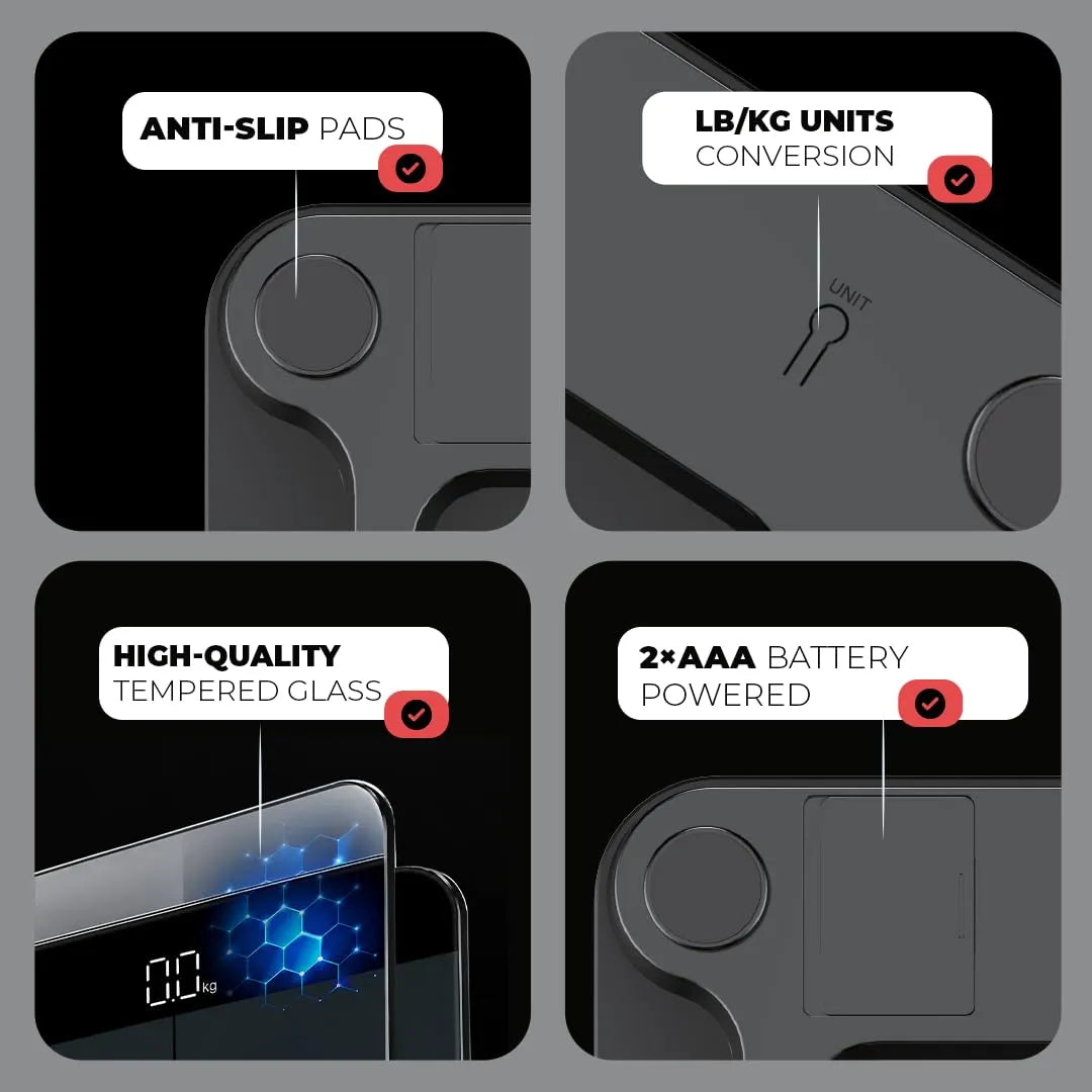 Dura Glass Personal Weighing Scale PS120