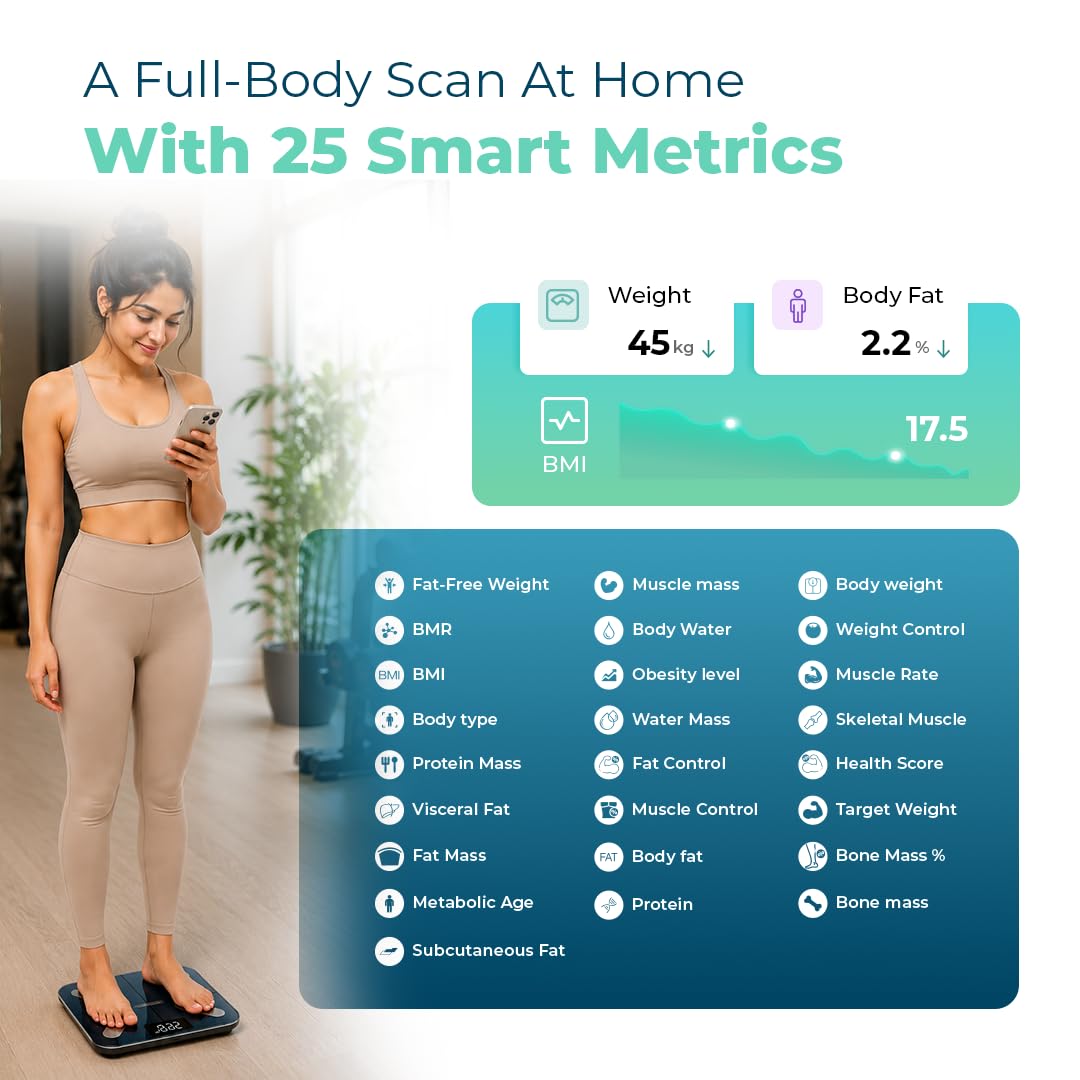 Smart Bluetooth Weighing Scale BS 181