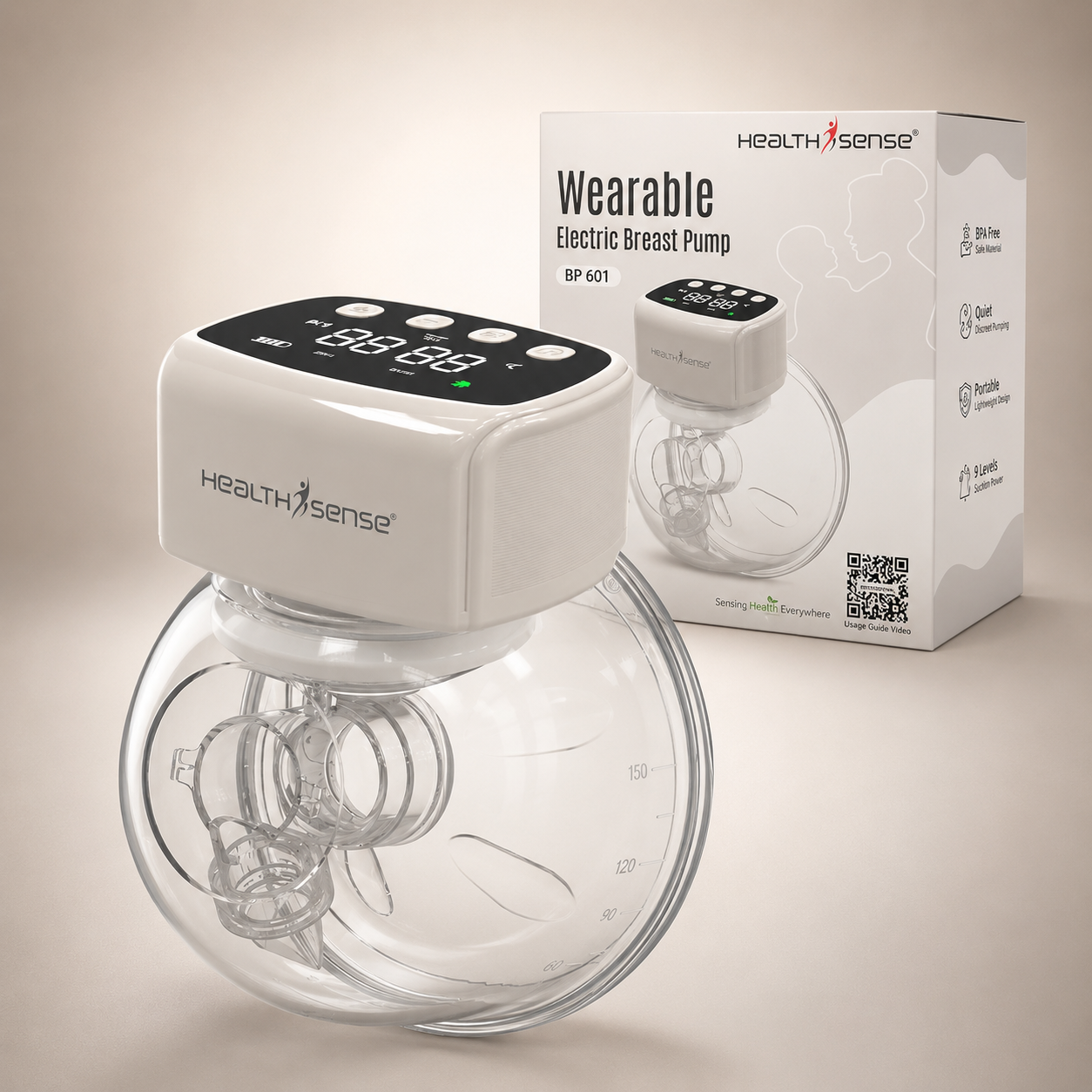 Wearable Electric Breast Pump with Touch Button BP 601