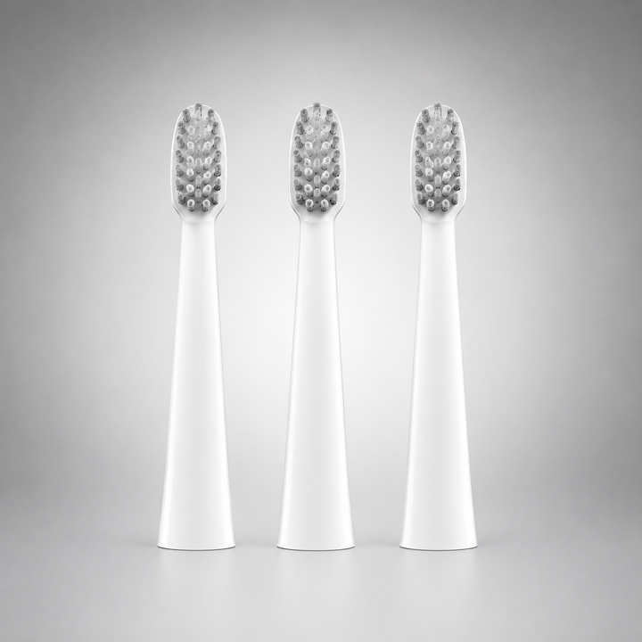 Electric Toothbrush Replacement Heads for Clean-Care ET 730 | Pack of 3