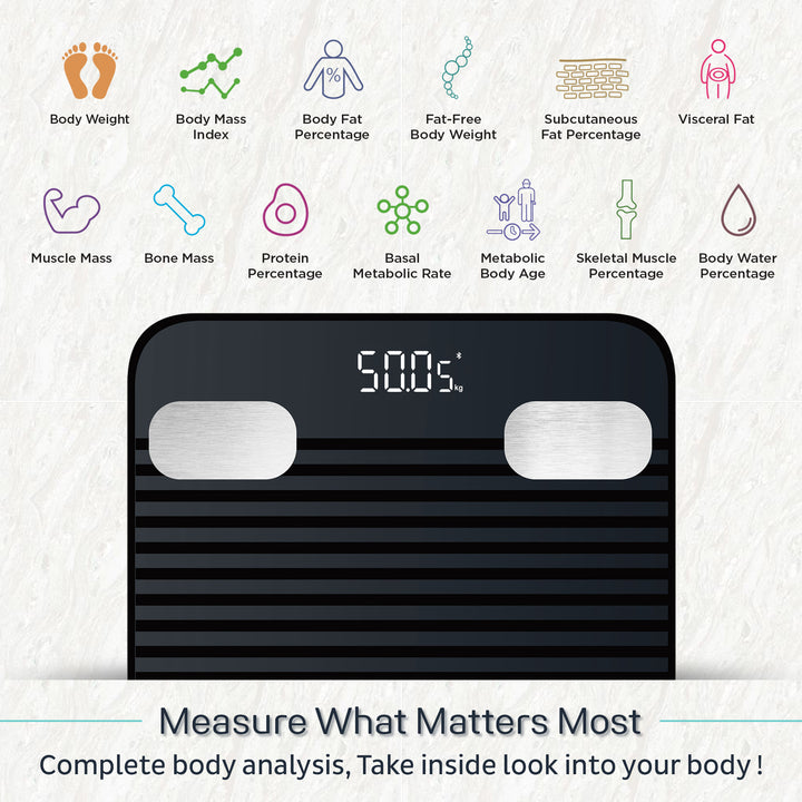 Fitdays BS 171 Smart Bluetooth Body Weighing Scale