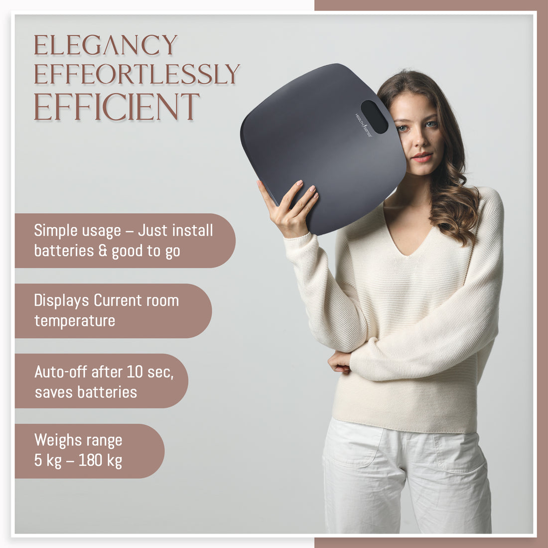 Ultra-Lite PS 126 Digital Personal Body Weighing Scale