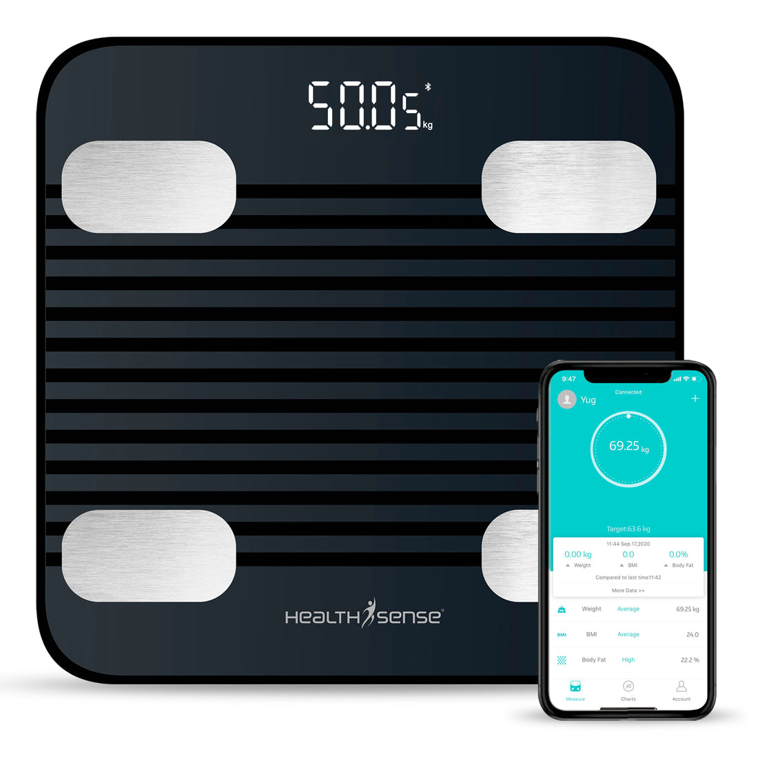 Fitdays BS 171 Smart Bluetooth Body Weighing Scale