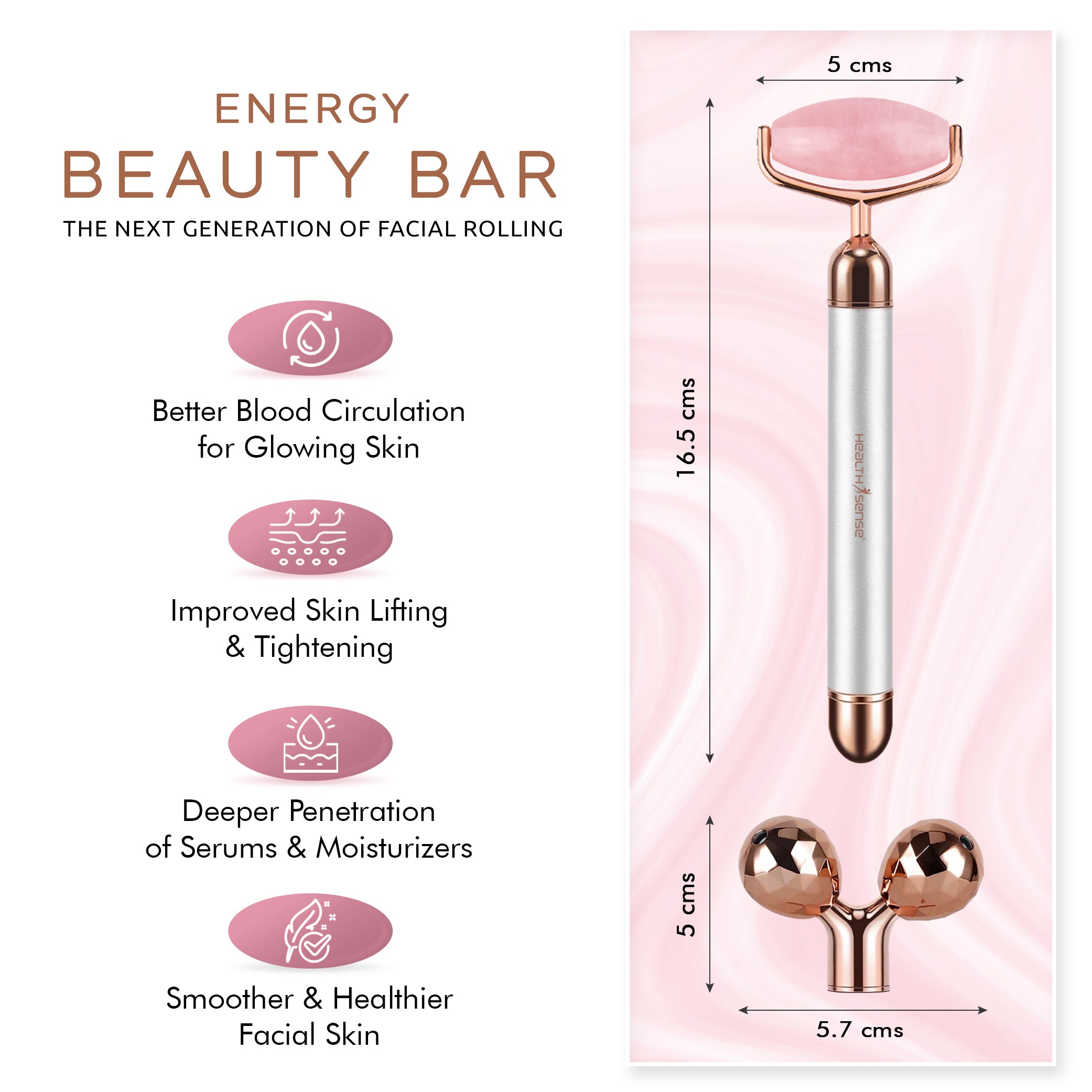 Enhance Electric Facial Roller FR 405
