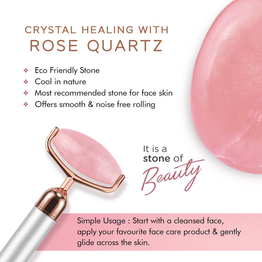 Enhance Electric Facial Roller FR 407