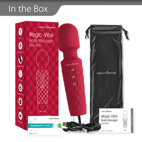 Cordless Handheld Personal Body Massager-Cherry Magic-Vibe HM 260